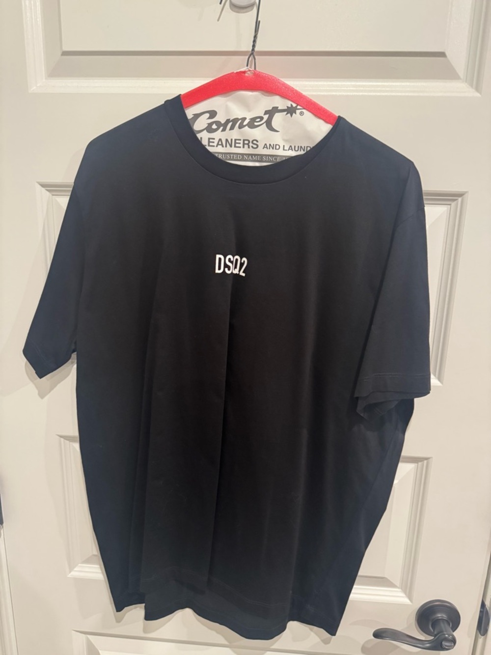 DSQUARED2 Black Logo Short Sleeve Tee